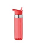 Gourde  en Tritan 650ml - SICILIA Matières : PET Couleurs : rouge transparent impression haute définition