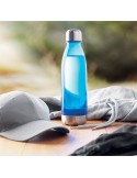 Bouteille  en Tritan 600ml - Cadeau d'Entreprise ASPEN Matières : tritan Couleurs : bleu transparent marquage laser ultra précis