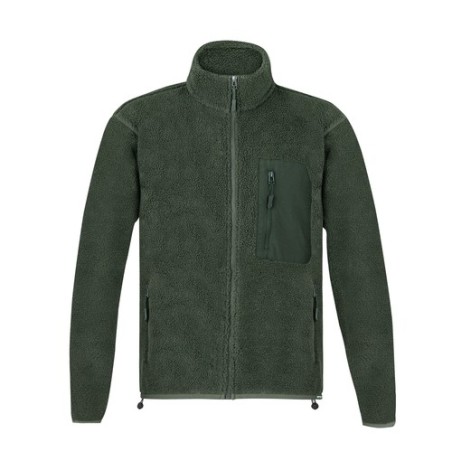 Veste de Sport Éco-responsable Personnalisée pas cher - Killian Matières : polaire Taille textile : XS Couleurs : noir marquage 