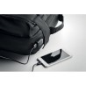 Sac à dos ordinateur  personnalisable 300D RPET - SINGAPORE Matières : PET Couleurs : noir objet promotionnel éco-responsable