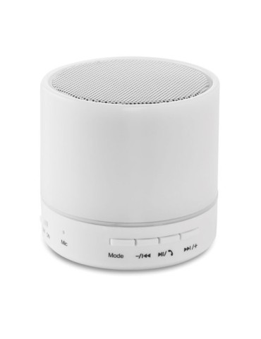 Haut-parleur Rond LED Personnalisé - ROUND WHITE