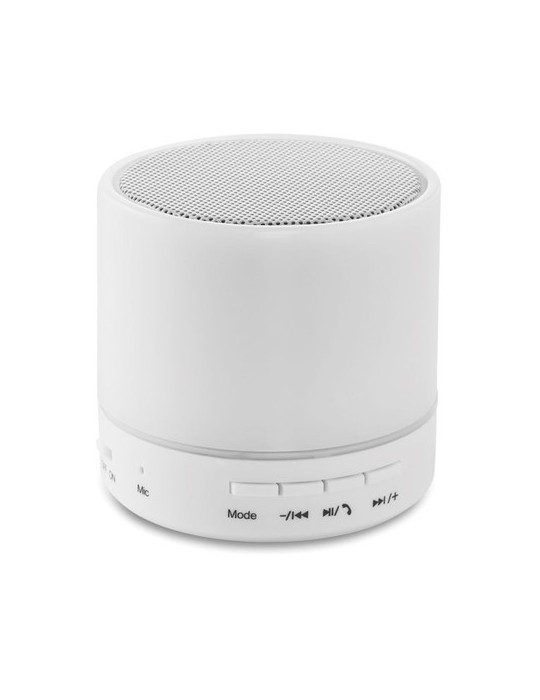 Haut-parleur Rond avec LED - Son et Style