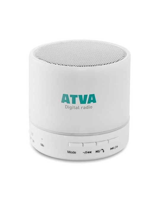 Haut-parleur Rond avec LED - Son et Style