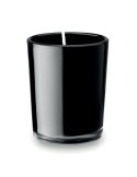 Bougie  dans un verre - SELIGHT Matières : verre Couleurs : noir