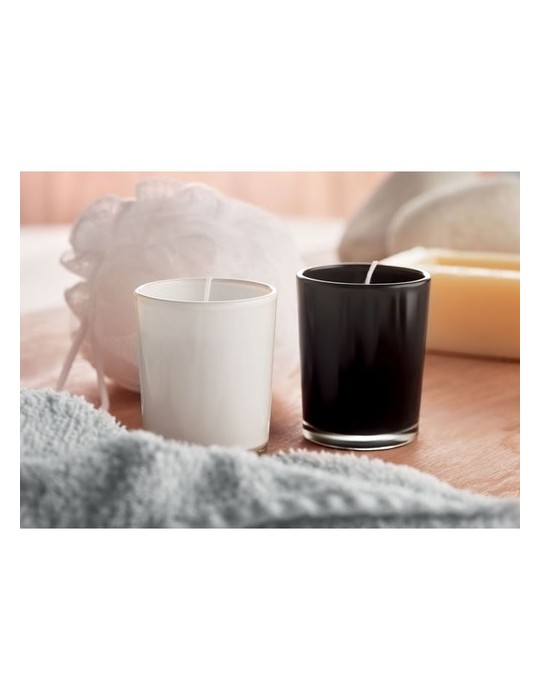 Bougie parfumée SELIGHT en verre coloré