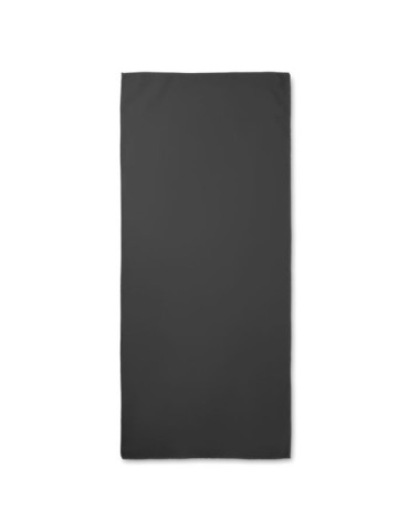 Serviette de sport absorbante TUKO Matières : PET Couleurs : noir objet promotionnel éco-responsable
