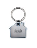 Porte-clés Publicitaire en forme de maison - IMBA Matières : acier inoxydable Couleurs : bleu royal cadeau collaborateur premium