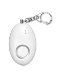 Mini alarme personnelle personnalisée ALARMY Matières : ABS Couleurs : blanc