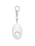 Mini alarme personnelle personnalisée ALARMY Matières : ABS Couleurs : blanc personnalisable avec votre logo