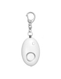 Mini alarme personnelle personnalisée ALARMY Matières : ABS Couleurs : blanc goodies publicitaire événementiel