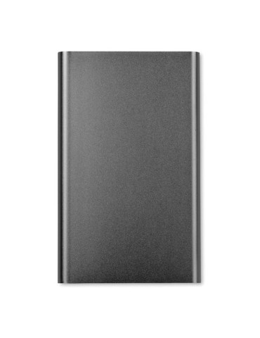 Powerbank ultra plat 4000 mAh personnalisé POWERFLAT marquage laser ultra précis