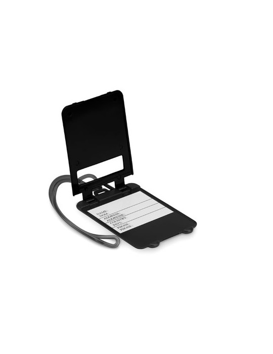 Étiquette de bagage en plastique TRAVELLER