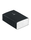 Mouchoirs mini pratiques et personnalisables - SNEEZIE Matières : papier Couleurs : noir cadeau entreprise pas cher