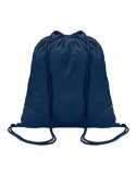 Sac à cordon en coton coloré personnalisé - Cadeau publicitaire Matières : coton Couleurs : bleu personnalisation rapide en Fran