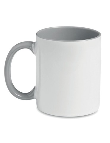 Mug Coloré Personnalisé Unique - Sublimcoly Matières : grès Couleurs : gris impression logo haute qualité
