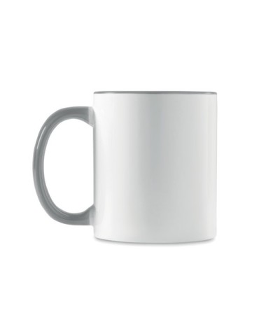 Mug Coloré Personnalisé Unique - Sublimcoly Matières : grès Couleurs : gris objet promo petit budget