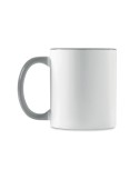 Mug Coloré Personnalisé Unique - Sublimcoly Matières : grès Couleurs : gris objet promo petit budget