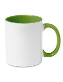 Mug Coloré Personnalisé Unique - Sublimcoly Matières : grès Couleurs : vert cadeau entreprise pas cher
