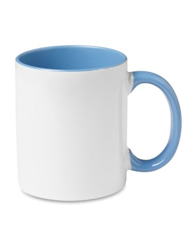 Mug Coloré Personnalisé Unique - Sublimcoly Matières : grès Couleurs : bleu personnalisable avec votre logo