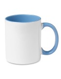 Mug Coloré Personnalisé Unique - Sublimcoly Matières : grès Couleurs : bleu personnalisable avec votre logo