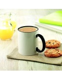 Mug Coloré Personnalisé Unique - Sublimcoly Matières : grès Couleurs : noir cadeau client original