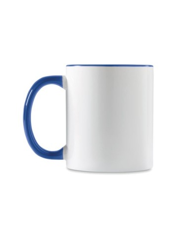 Mug Coloré Personnalisé Unique - Sublimcoly Matières : grès Couleurs : bleu royal goodies personnalisé en stock