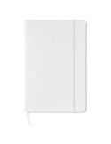 Carnet A5 Personnalisé Quadrillé - SQUARED Matières : papier Couleurs : blanc personnalisable avec votre logo