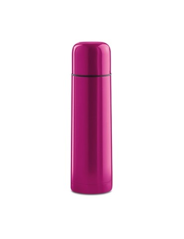 Bouteille isotherme personnalisée double paroi 500ml - CHAN Matières : acier inoxydable Couleurs : fuchsia
