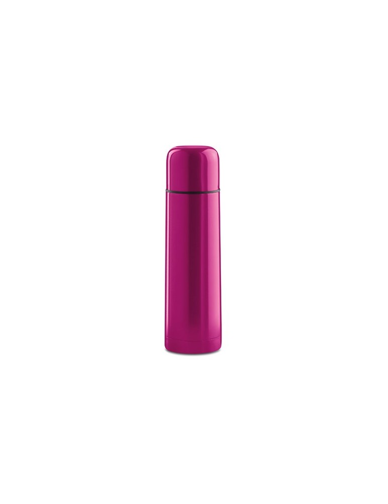 Bouteille isotherme personnalisée double paroi 500ml - CHAN Matières : acier inoxydable Couleurs : fuchsia