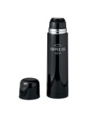 Bouteille isotherme personnalisée double paroi 500ml - CHAN Matières : acier inoxydable Couleurs : noir livraison express 24h 48