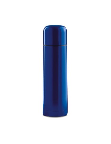 Bouteille isotherme personnalisée double paroi 500ml - CHAN Matières : acier inoxydable Couleurs : bleu impression haute définit