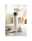 Bouteille isotherme personnalisée double paroi 500ml - CHAN Matières : acier inoxydable Couleurs : blanc goodies publicitaire du