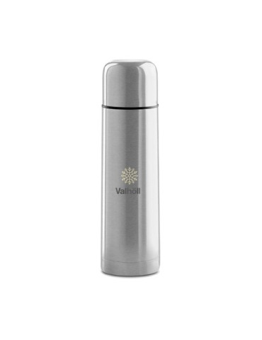 Bouteille isotherme personnalisée double paroi 500ml - CHAN Matières : acier inoxydable Couleurs : argenté mat goodies publicita