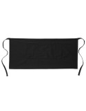 Tablier de cuisine court personnalisé JARED - Accessoire pratique Matières : coton Couleurs : noir