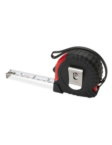 Mètre à Ruban Personnalisé 5m Pratique et Durable MIA Matières : métal Couleurs : rouge impression haute définition