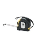 Mètre à Ruban Personnalisé 5m Pratique et Durable MIA Matières : métal Couleurs : jaune objet promotionnel éco-responsable