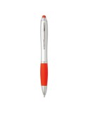 Stylo Bille Éco-responsable Personnalisé Couleur Rio Touch - Cadeau d'Entreprise Idéal Matières : ABS Couleurs : rouge cadeau en