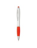 Stylo Bille Éco-responsable Personnalisé Couleur Rio Touch - Cadeau d'Entreprise Idéal Matières : ABS Couleurs : rouge livraison