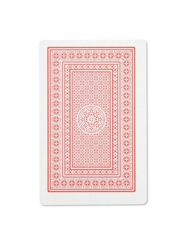 Cartes à jouer personnalisables en boîte en étain AMIGO Matières : papier Couleurs : argenté mat cadeau entreprise pas cher
