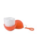 Poncho Imperméable Personnalisé en Emballage Rond - NIMBUS Matières : AS Couleurs : orange goodies entreprise design