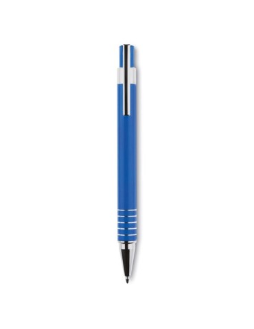 Set de stylos billes s avec étui en métal ALUCOLOR Matières : métal Couleurs : bleu marquage laser ultra précis