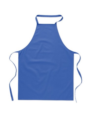 Tablier de Cuisine Personnalisable en Coton - KITAB Matières : coton Couleurs : bleu royal goodies entreprise design