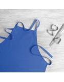 Tablier de Cuisine Personnalisable en Coton - KITAB Matières : coton Couleurs : bleu royal goodies personnalisé en stock