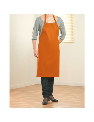 Tablier de Cuisine Personnalisable en Coton - KITAB Matières : coton Couleurs : orange goodies entreprise design