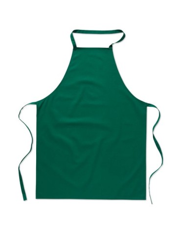 Tablier de Cuisine Personnalisable en Coton - KITAB Matières : coton Couleurs : vert cadeau entreprise pas cher