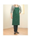 Tablier de Cuisine Personnalisable en Coton - KITAB Matières : coton Couleurs : vert impression logo haute qualité