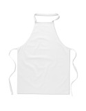 Tablier de Cuisine Personnalisable en Coton - KITAB Matières : coton Couleurs : blanc impression haute définition