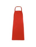 Tablier de Cuisine Personnalisable en Coton - KITAB Matières : coton Couleurs : rouge personnalisation rapide en France