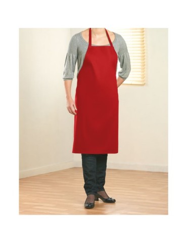 Tablier de Cuisine Personnalisable en Coton - KITAB Matières : coton Couleurs : rouge cadeau collaborateur premium