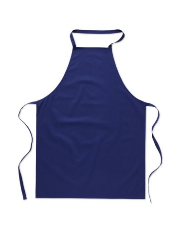 Tablier de Cuisine Personnalisable en Coton - KITAB Matières : coton Couleurs : bleu cadeau collaborateur premium